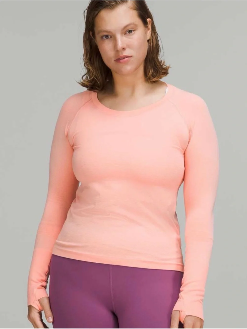 lululemon athletica Swifty tech race length 6 in Dew Pink